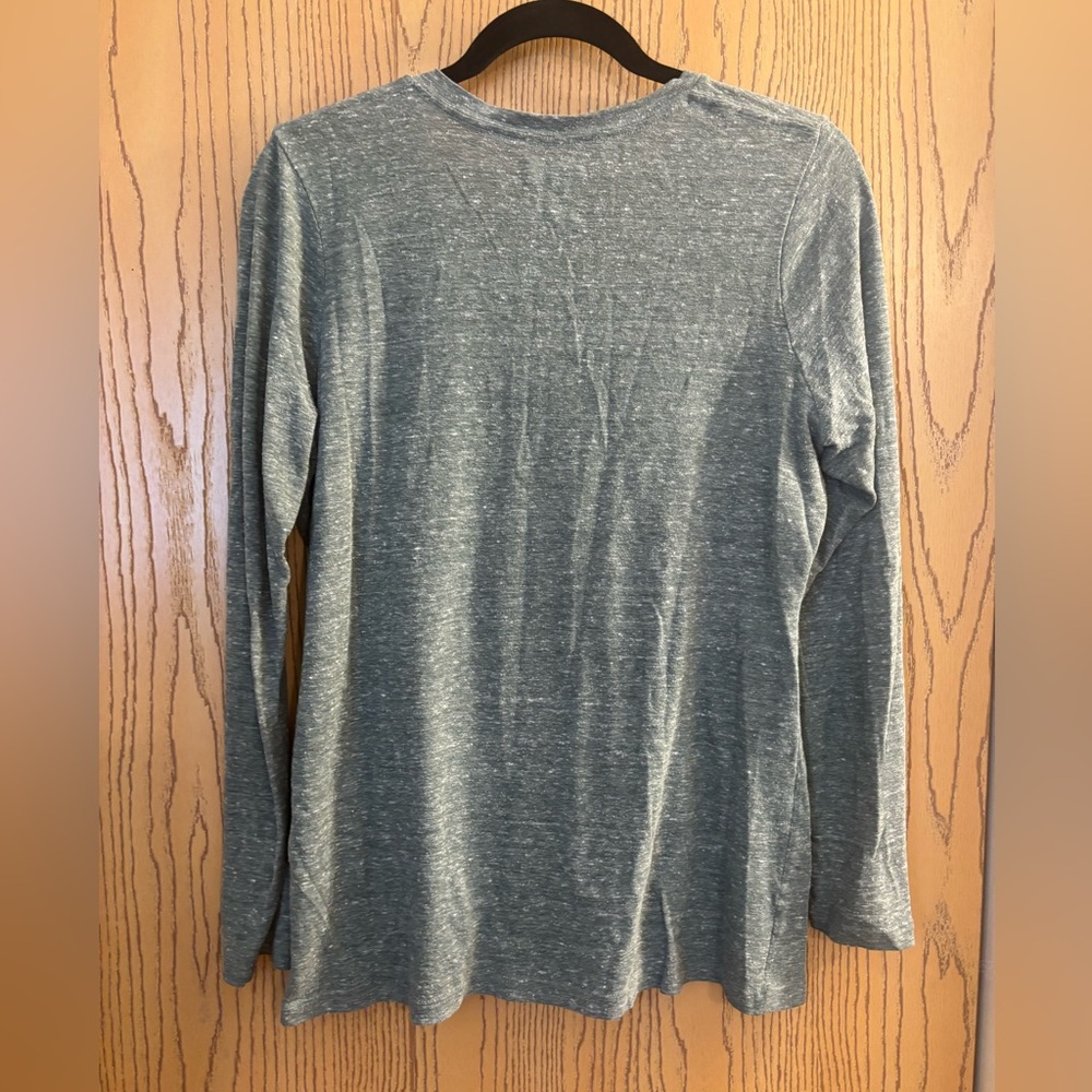 2/$15 NFL Team Apparel Green Bay Packers Grayish green LS  Shirt - Picture 4 of 6